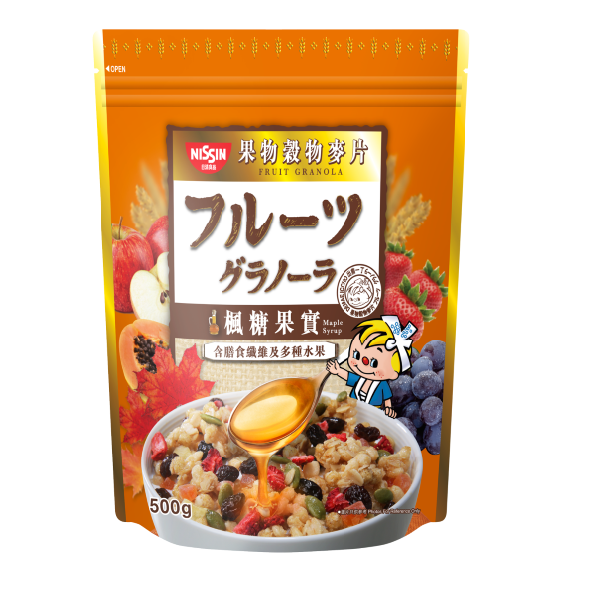 Nissin Maple Syrup Flavour Granola