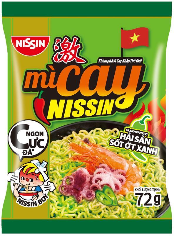 MÌ XÀO HẢI SẢN SỐT ỚT XANH