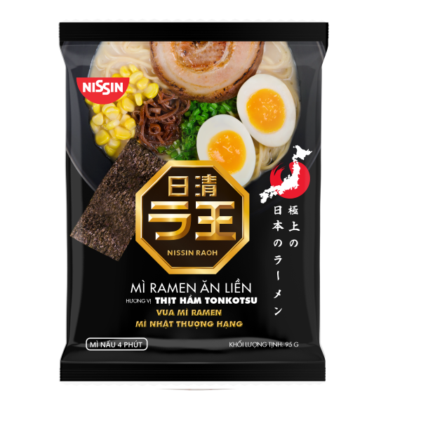 Mì Ramen Ăn Liền Hương Vị Thịt Hầm Tonkotsu