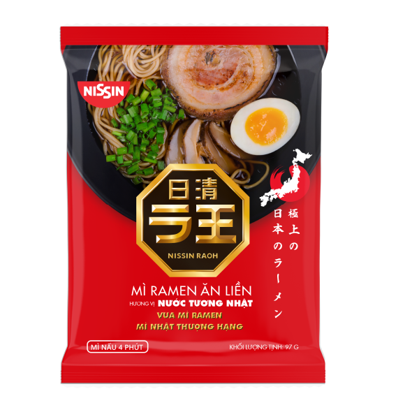 Mì Ramen Ăn Liền Hương Vị Nước Tương Nhật